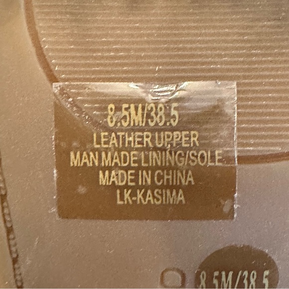 Lucky Brand | Butter-Soft Tan Leather Ankle Boots | Size 8.5 - Picture 14 of 16